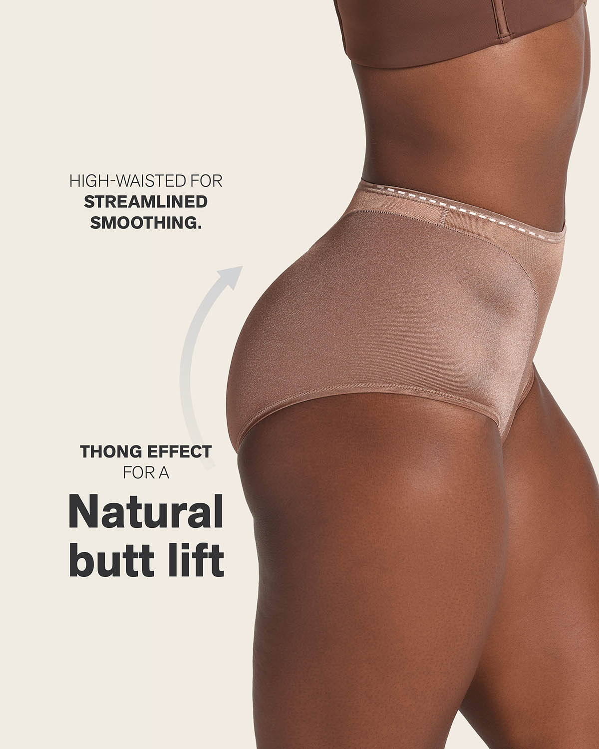 High-cut panty shaper#color_831-brown