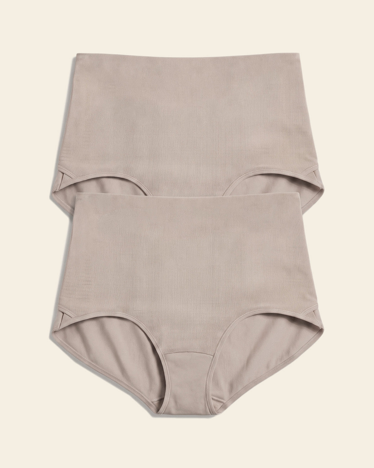 Firm compression postpartum panty with adjustable belly wrap#color_802-nude
