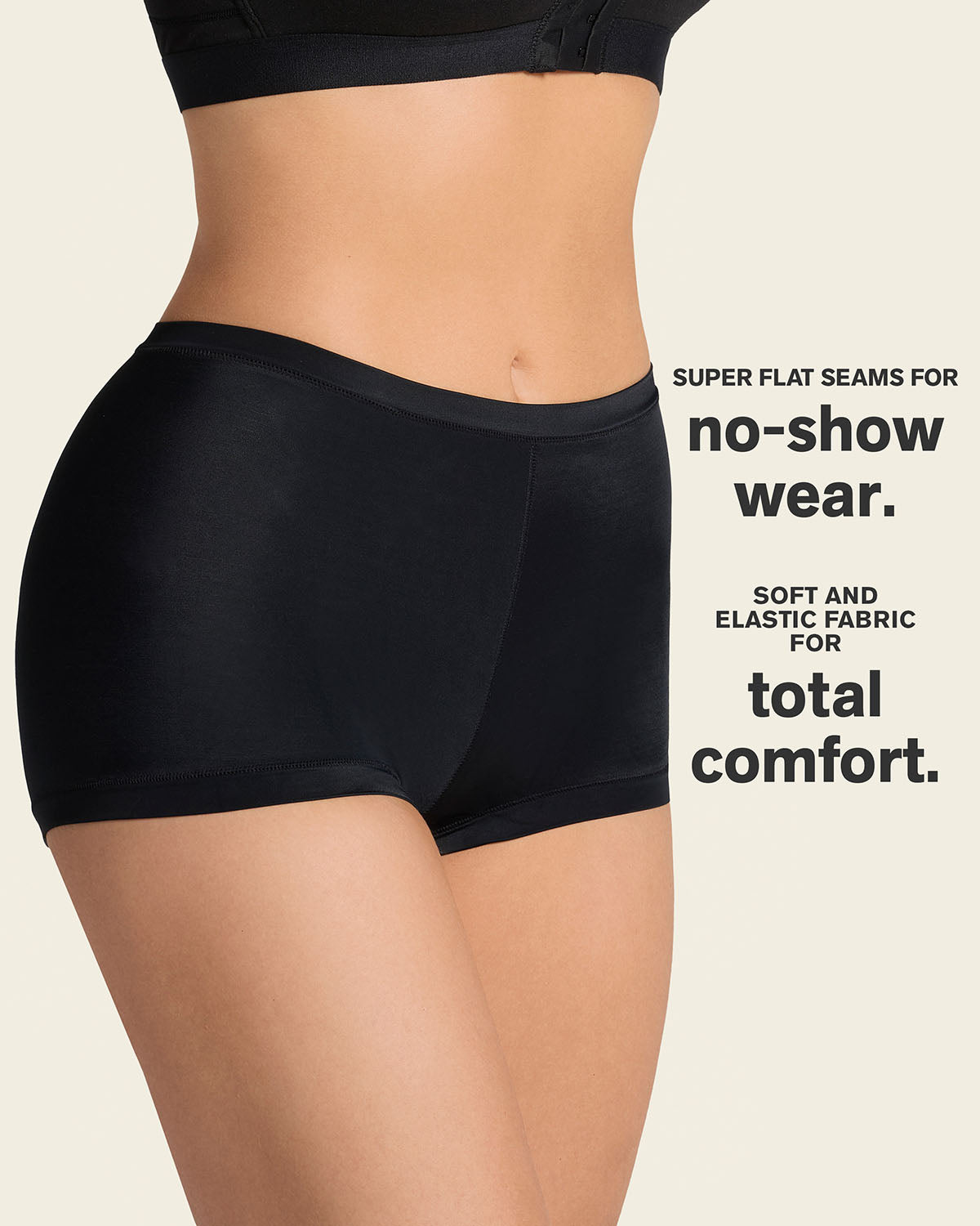 Perfect fit boyshort style panty#color_700-black