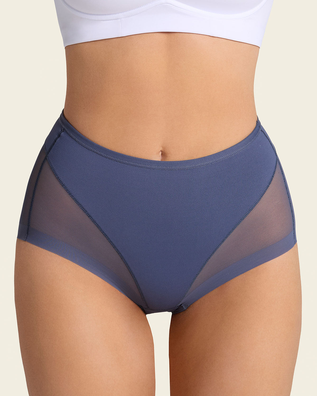 Truly Undetectable Comfy Shaper Panty#color_s01-dark-brown-blue-brown