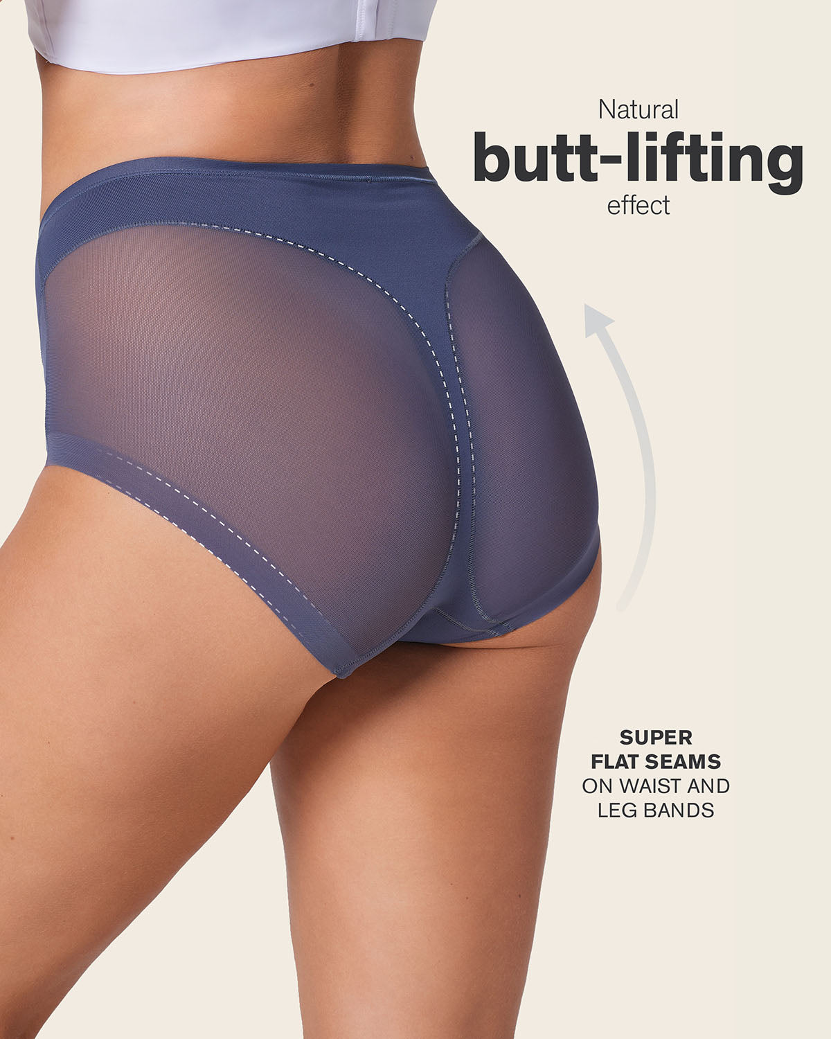 Truly undetectable comfy shaper panty#color_543-blue