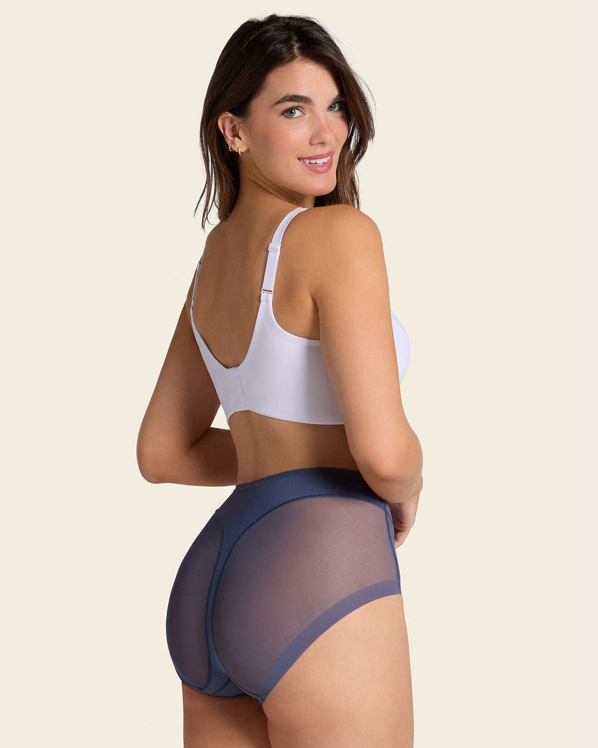 Truly undetectable comfy shaper panty#color_543-blue