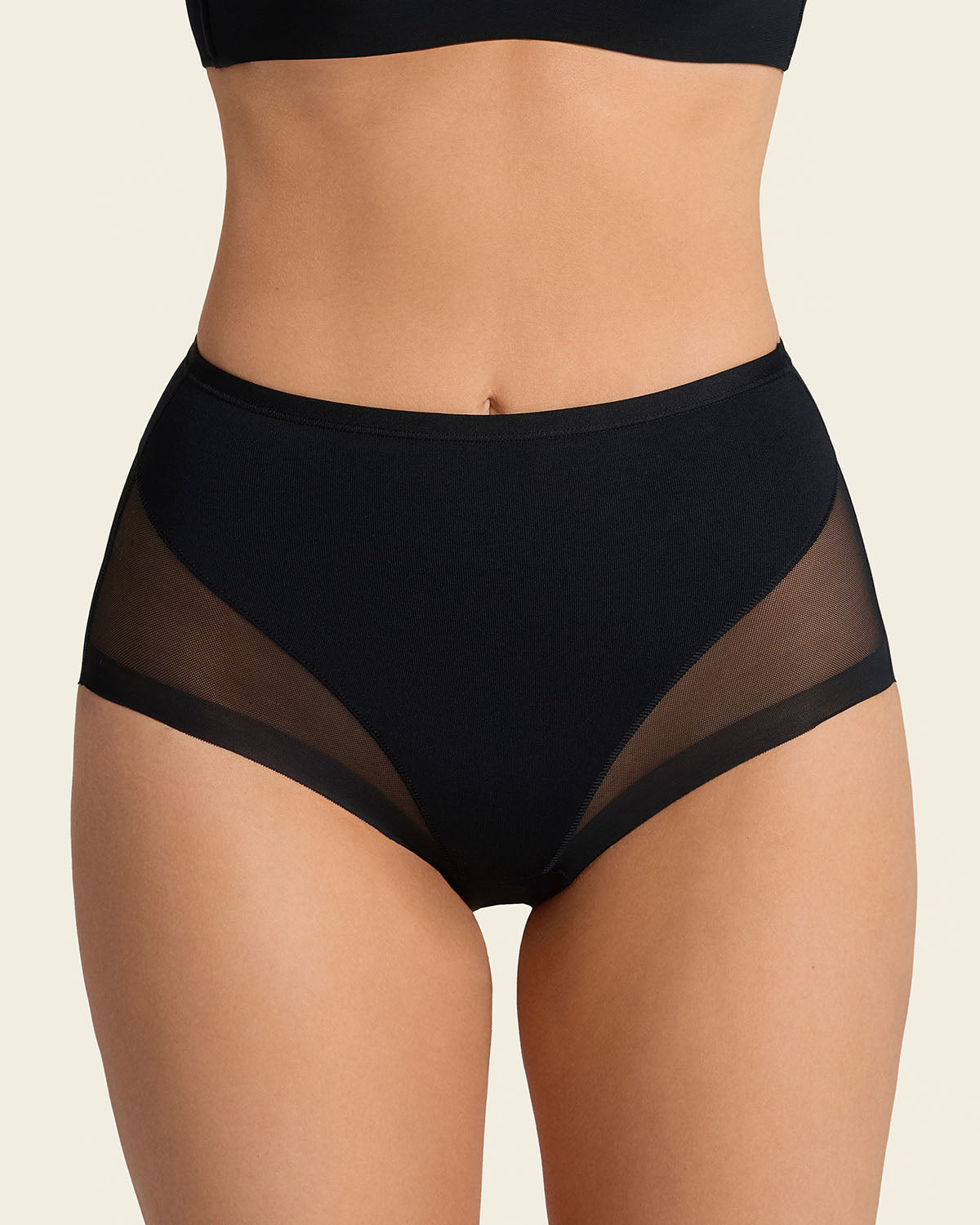Truly undetectable comfy shaper panty#color_700-black