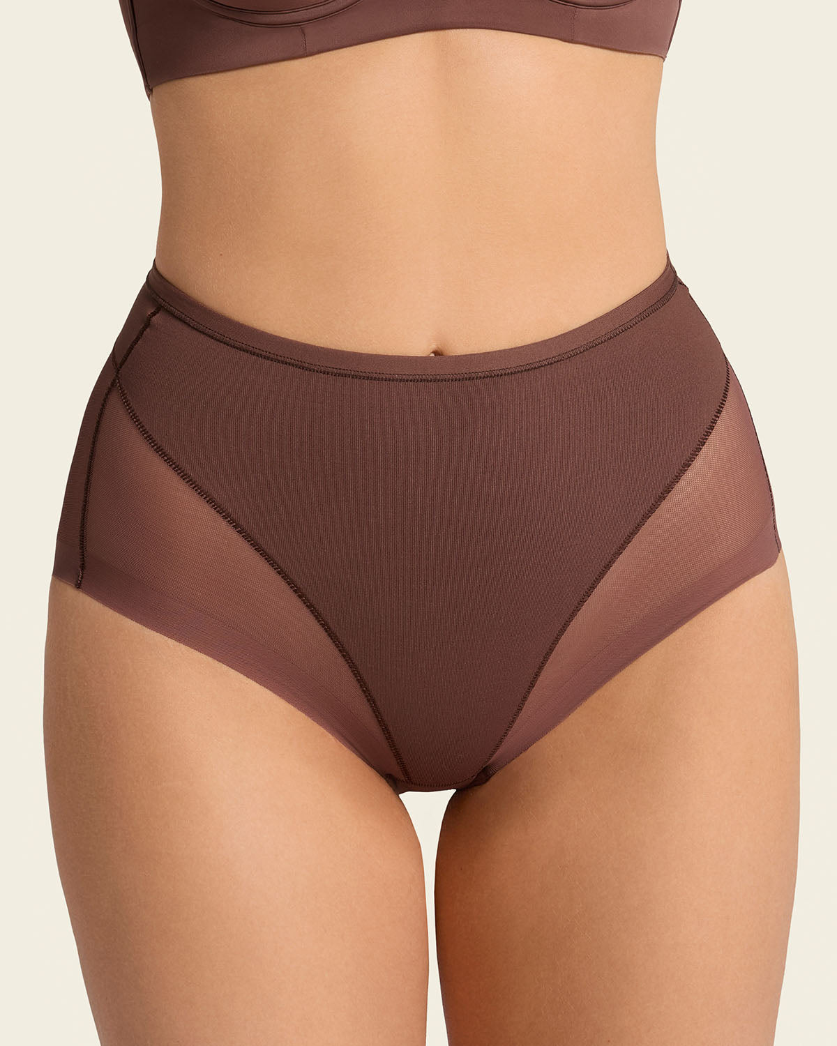 Truly Undetectable Comfy Shaper Panty#color_875-dark-brown