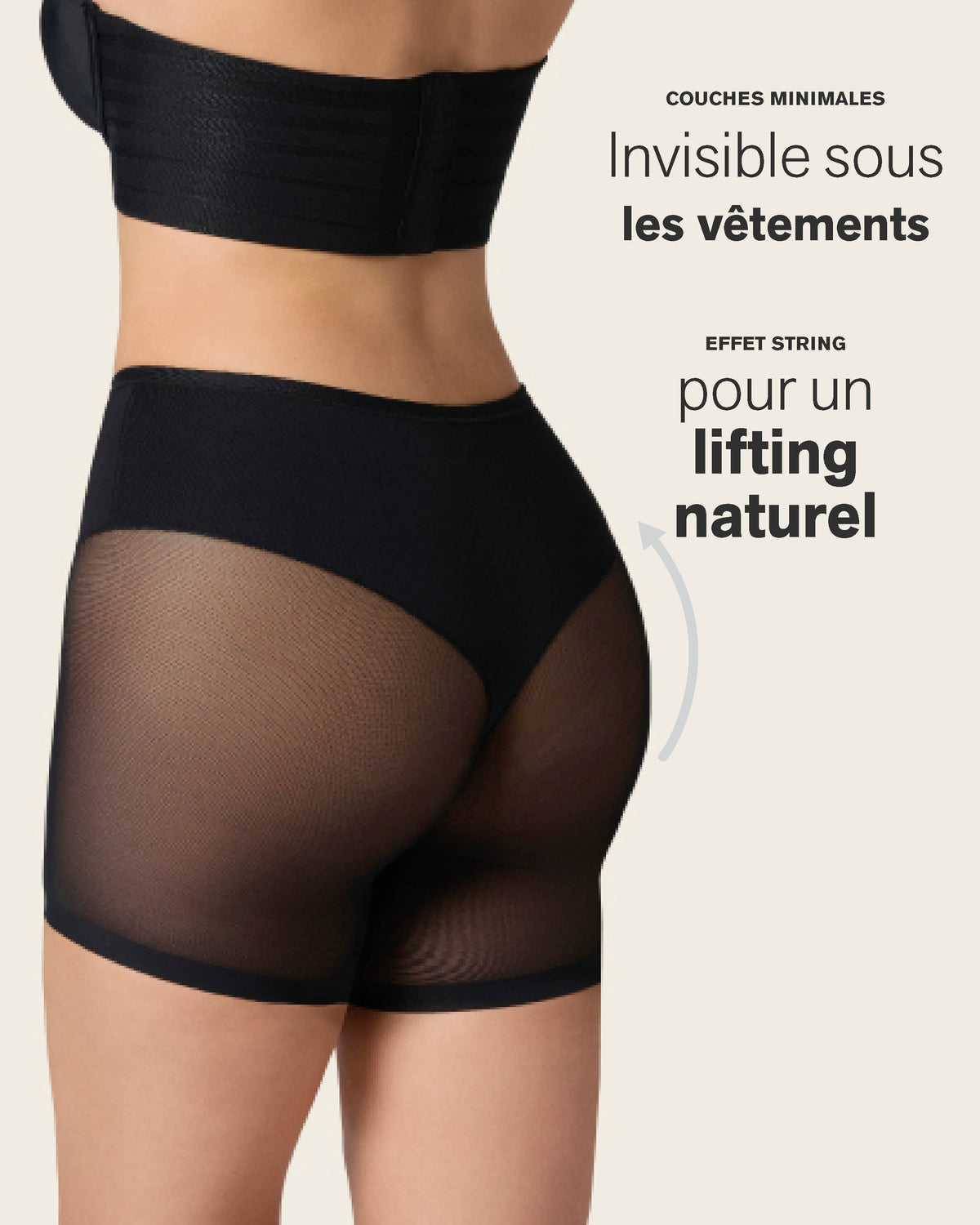 Truly Undetectable Sheer Shaper Short#color_700-black