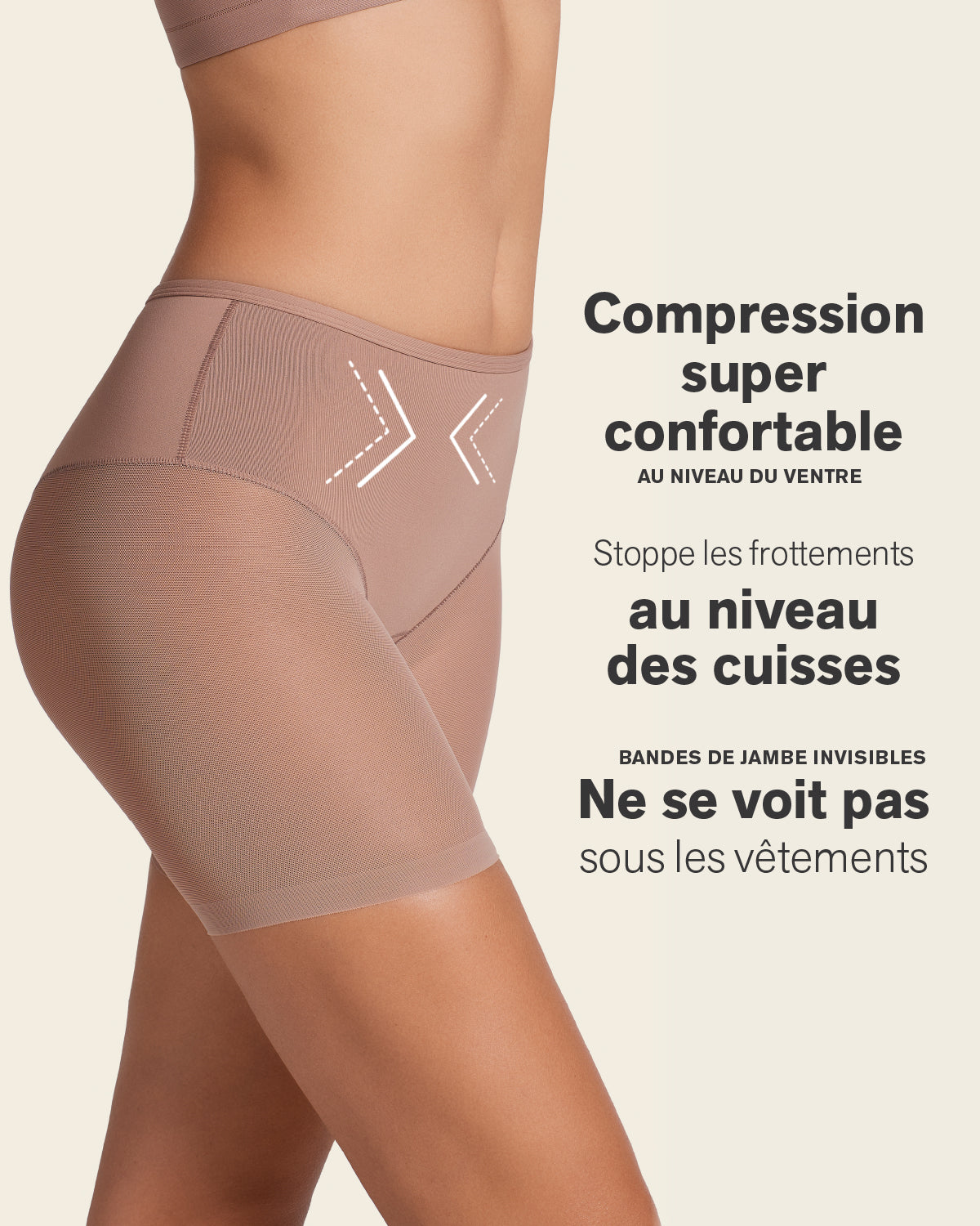 Truly Undetectable Sheer Shaper Short#color_857-brown