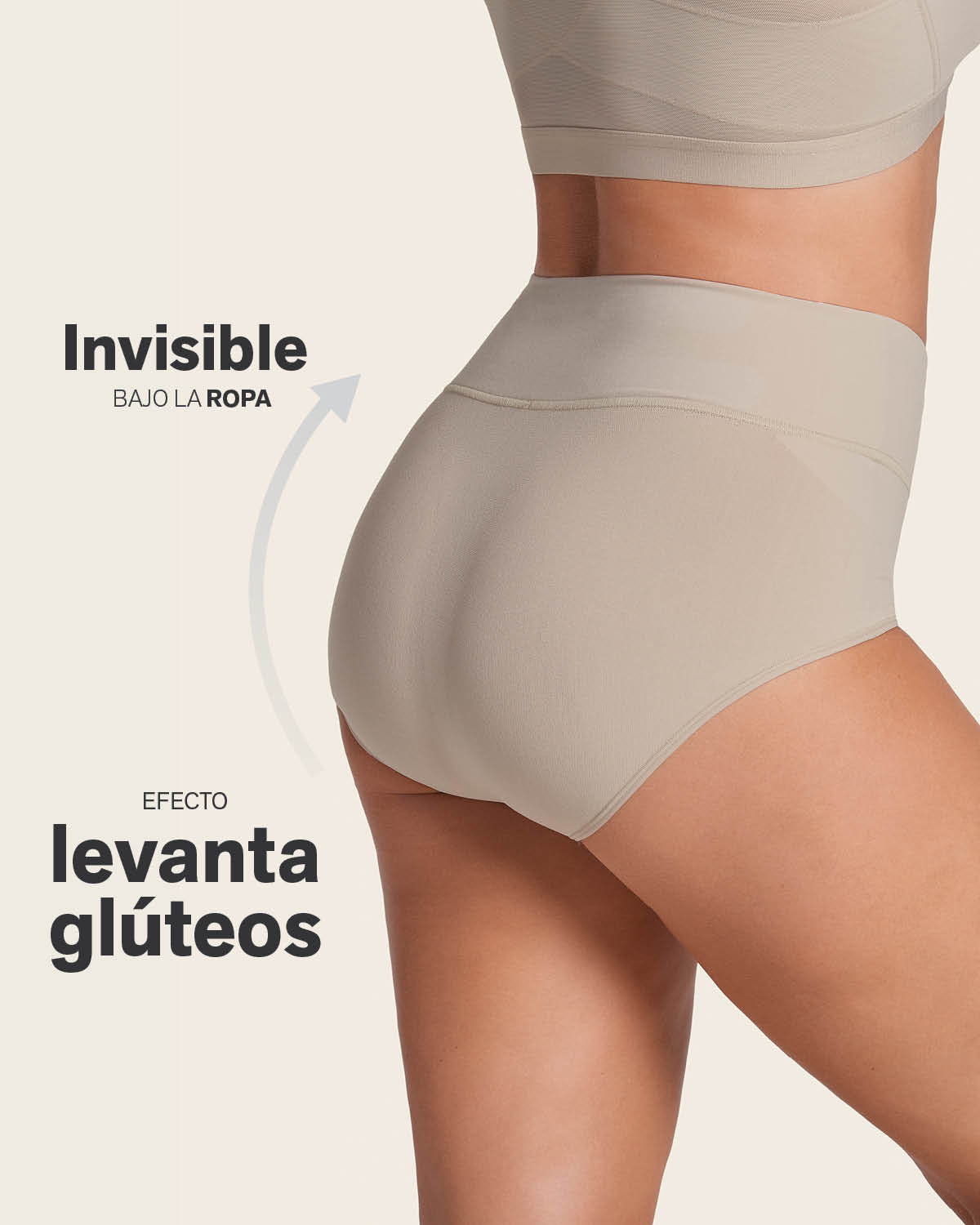 High-Waisted Classic Shaping Brief#color_802-nude