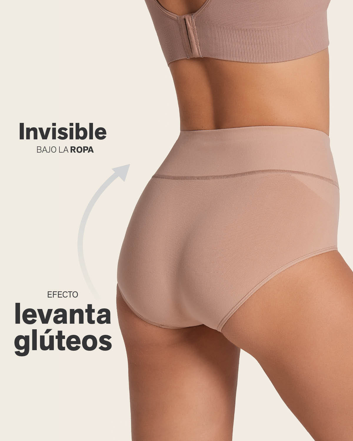 High-waisted classic smoothing brief#color_852-soft-natural