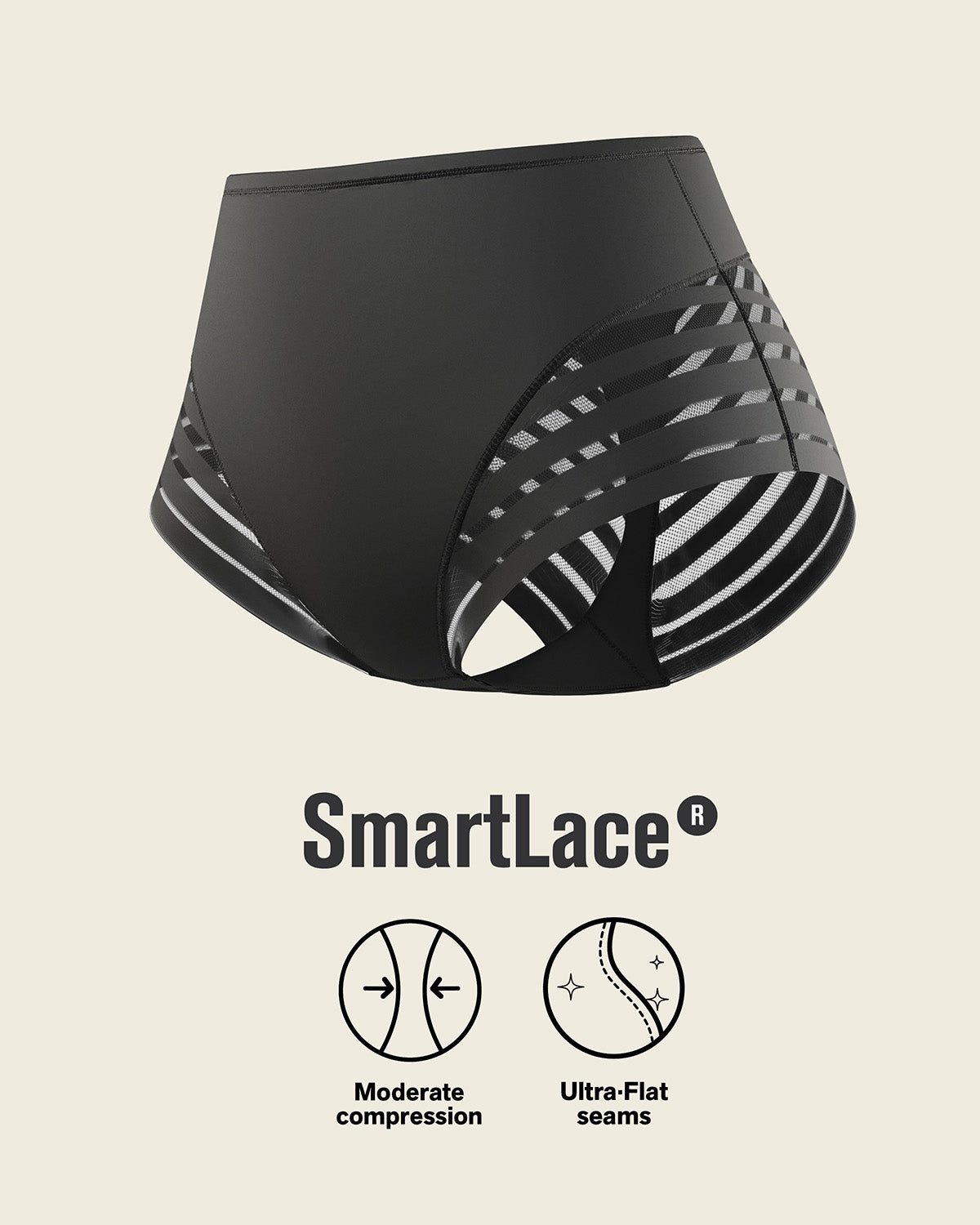 2-Pack Stripe Undetectable Lace Classic Shaper Panties#color_s04-black