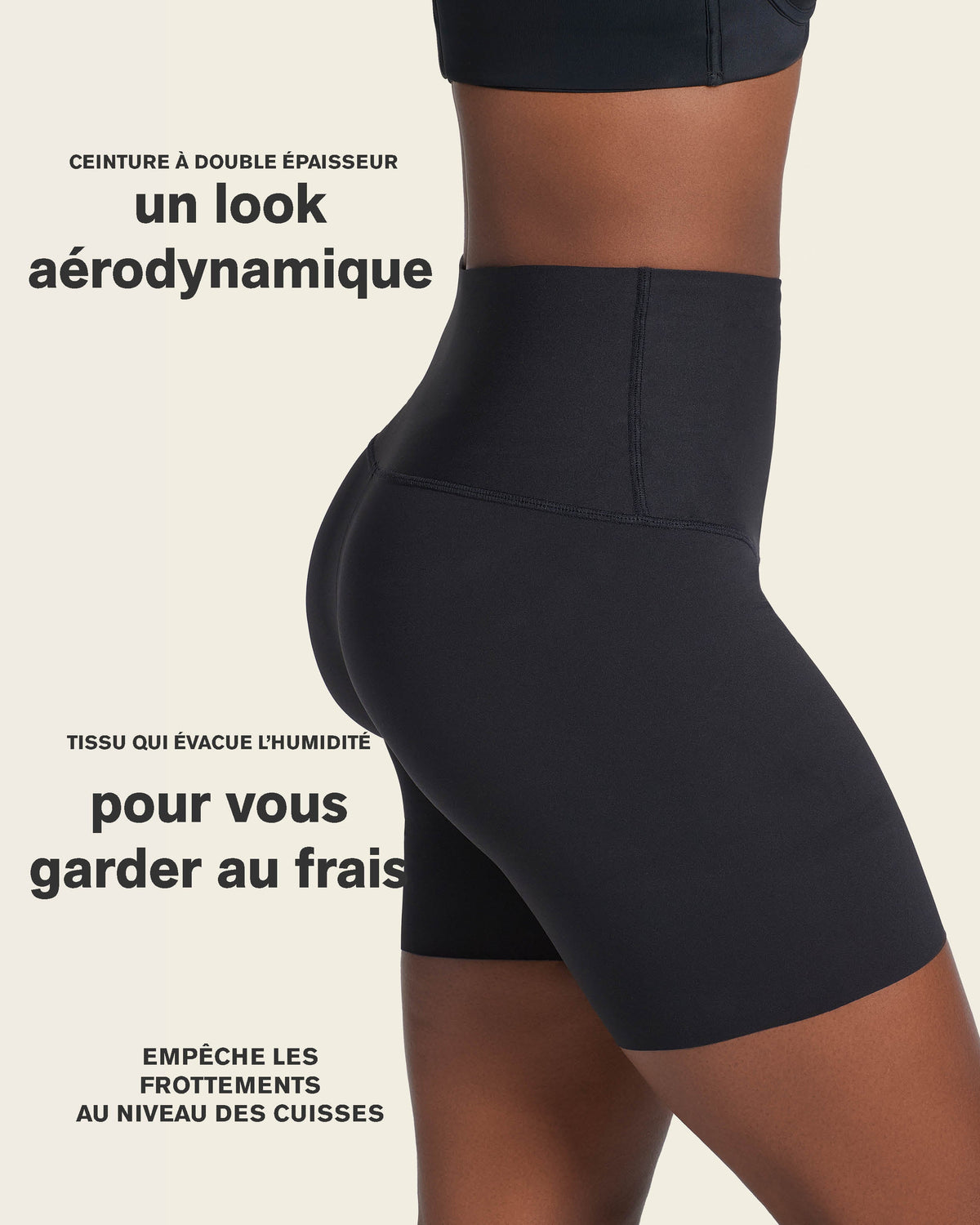 Firm High-Waisted Shaper Slip Short#color_700-black