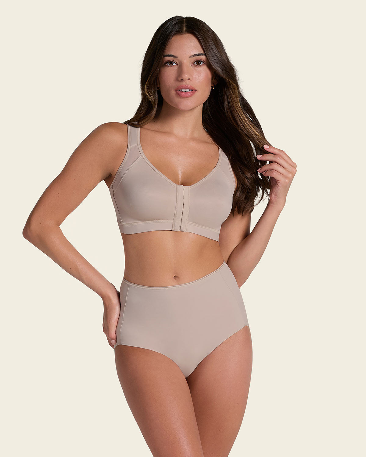 Perfect fit high waisted seamless hipster panty#color_802-nude