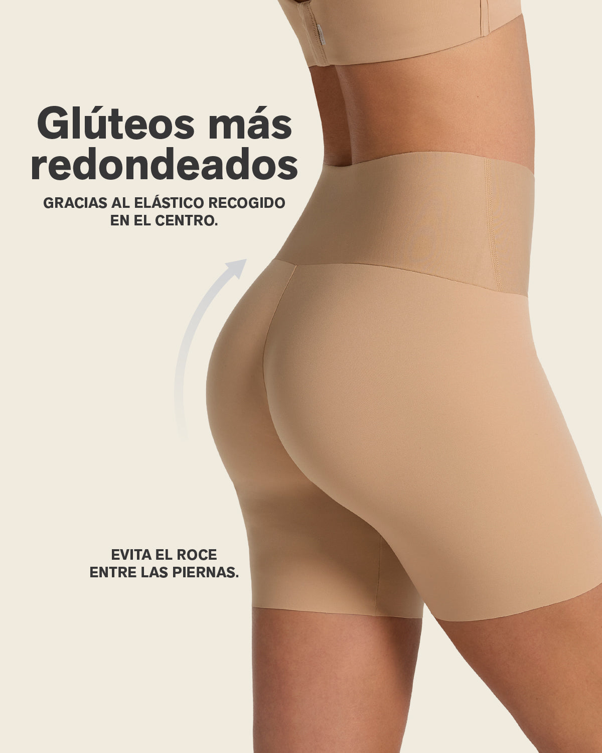 Stay-in-place seamless slip short#color_s03-golden-beige-black