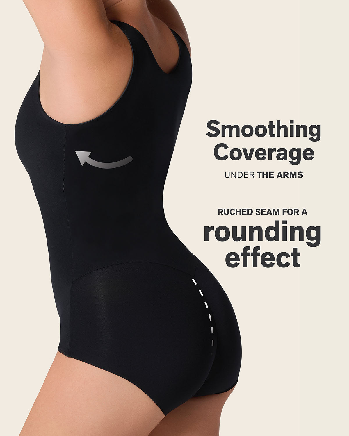 Plunge Classic Sleeveless Shaper Bodysuit#color_700-black