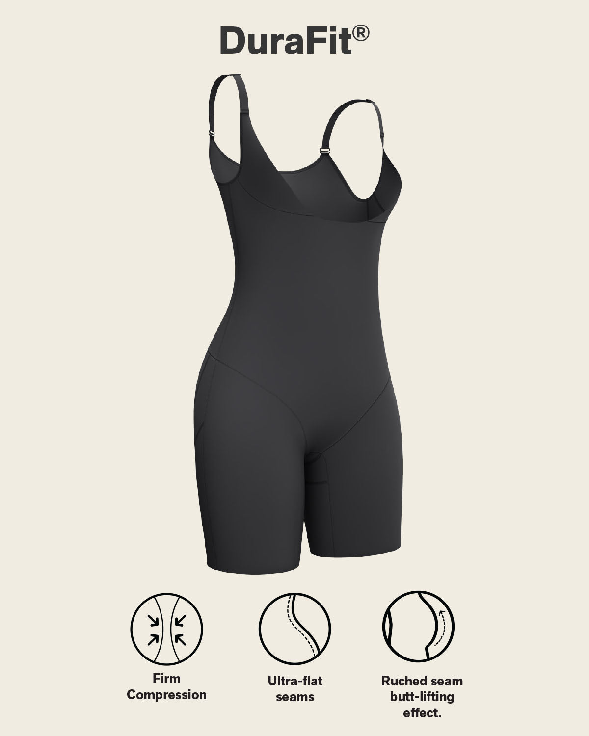 Step-in Body Shaper with Butt-Lifting Short Bottom#color_700-black