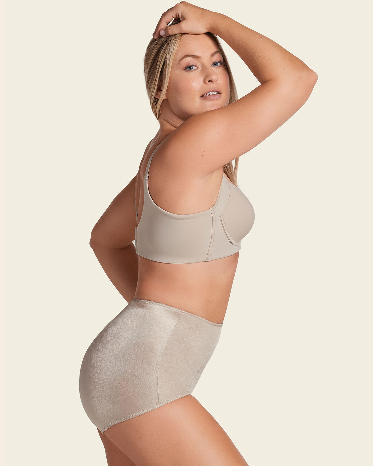 High-cut classic shaper panty#color_802-nude
