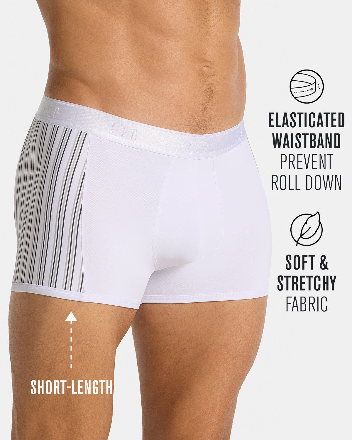 Leo flex-fit boxer brief#color_000-white