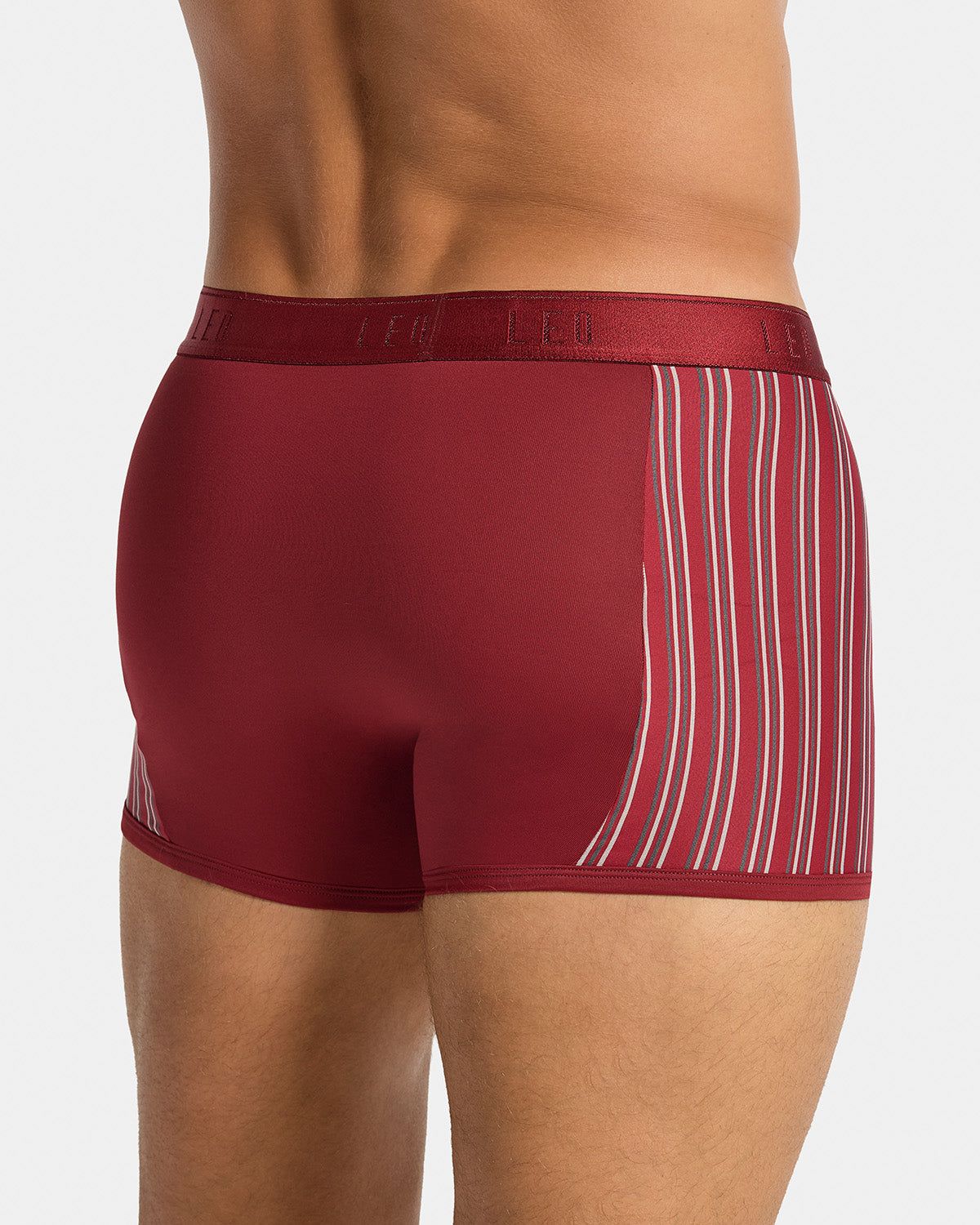 Perfect Fit Trunk with Contrast Details#color_174-wine