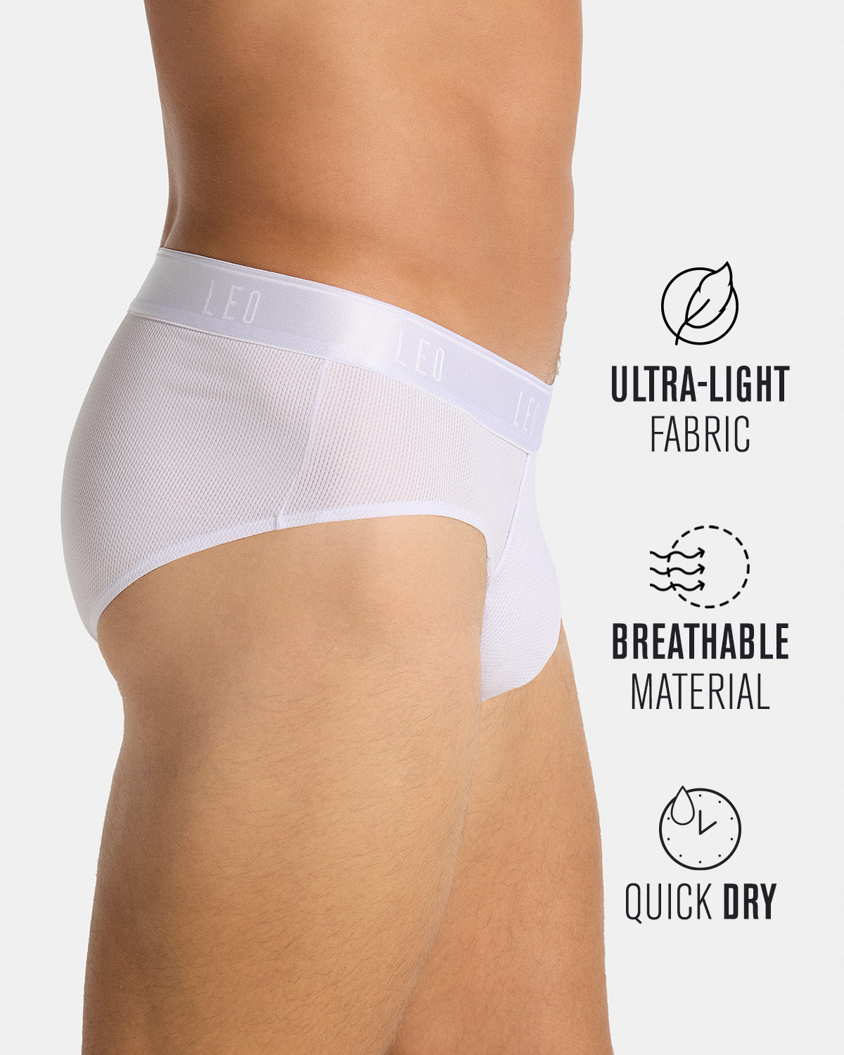 Ultra-light perfect fit brief for men#color_000-white