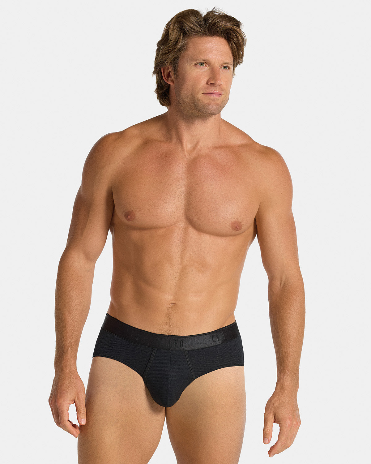 Ultra-Light Brief with Ergonomic Pouch#color_700-black