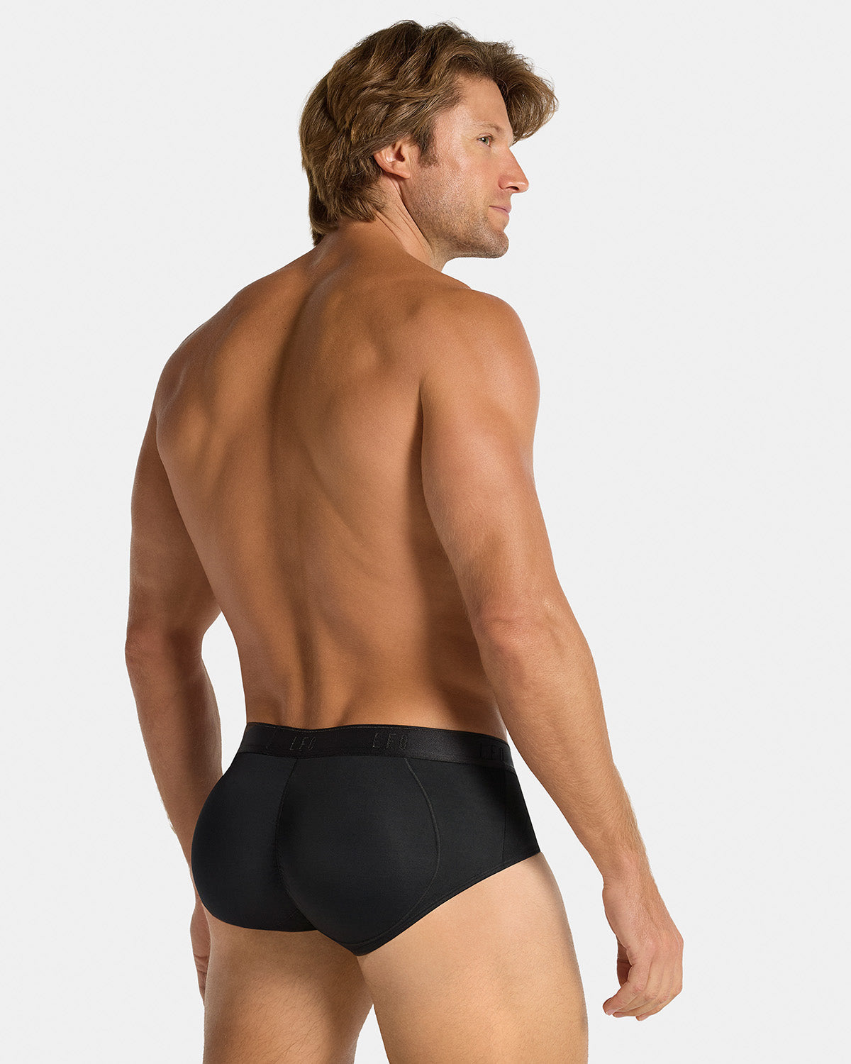 Men's instant butt lift padded brief#color_700-black