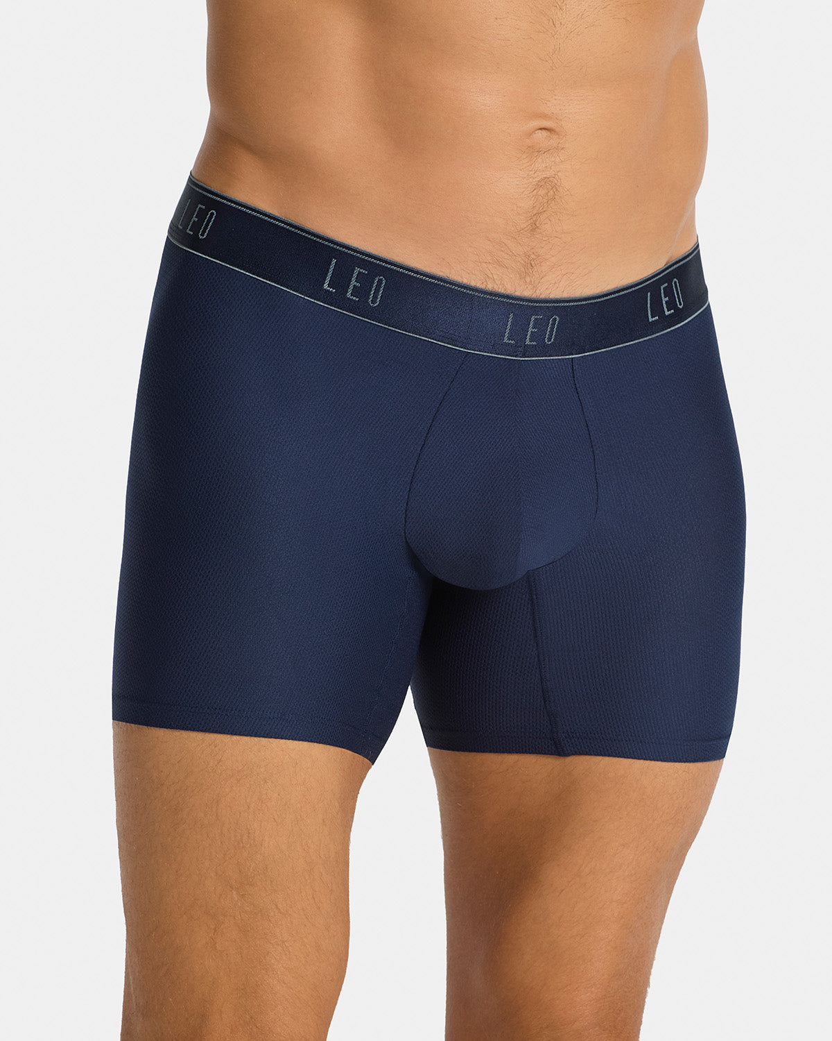 Mid-length boxer brief with ergonomic design#color_515-blue
