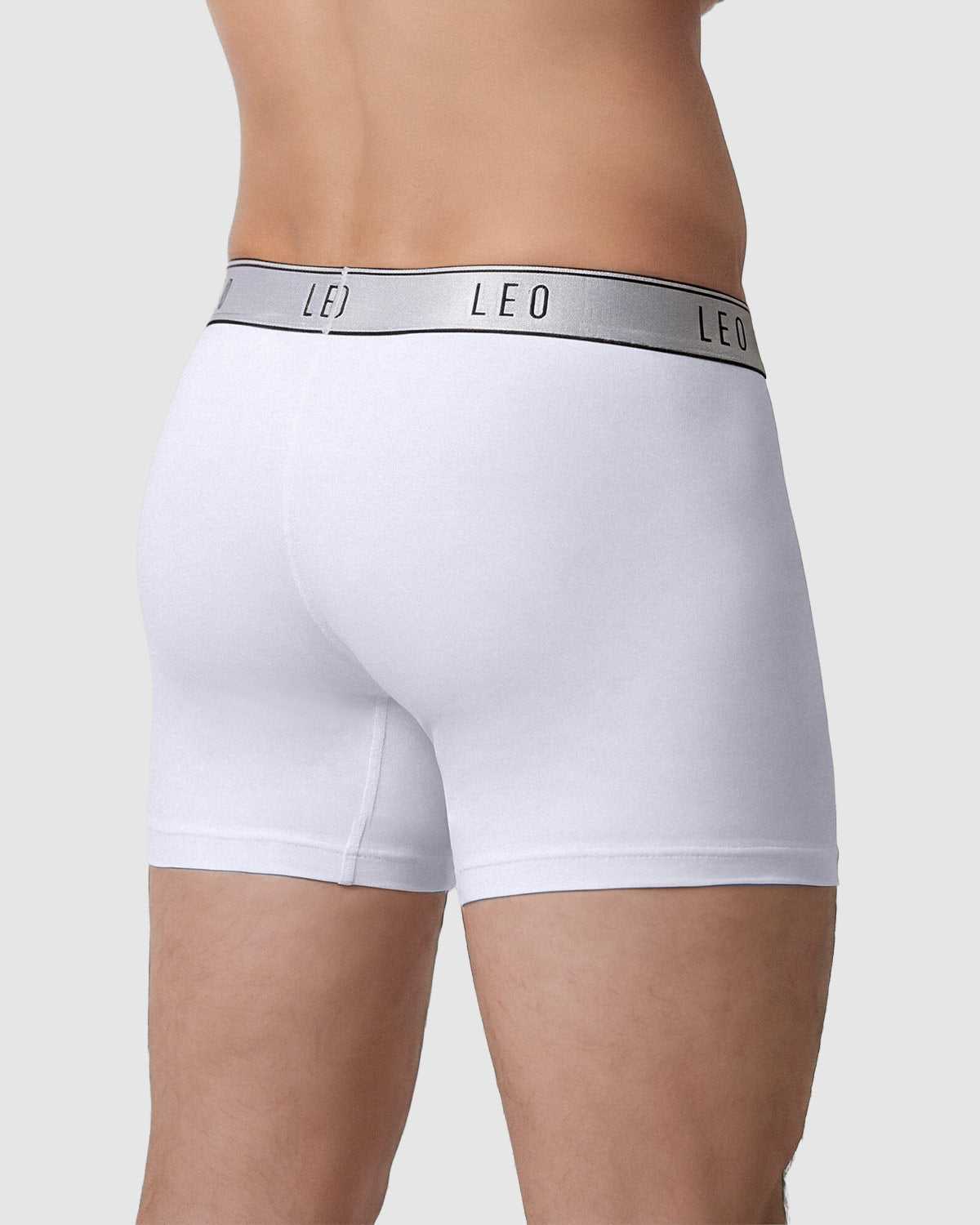 Boxer Brief with Breathable Details and Ergonomic Design#color_000-white