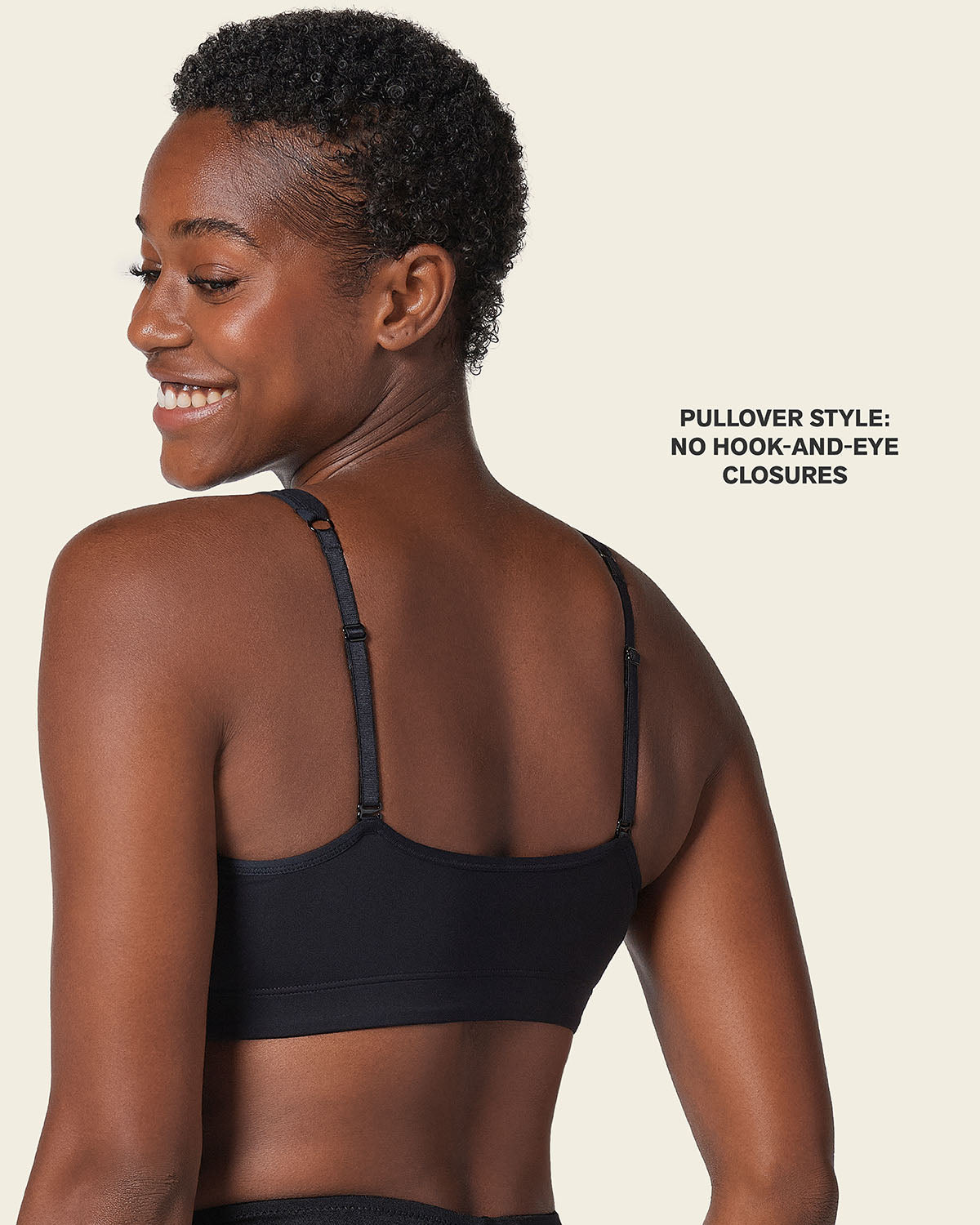 Multipurpose pullover seamless sleep bra daily or maternity#color_700-black