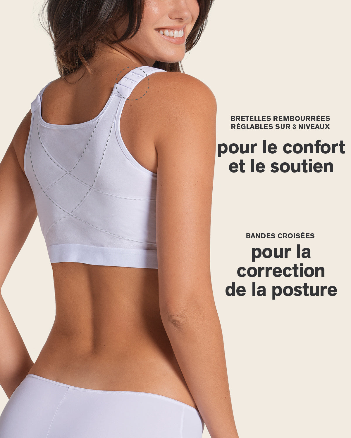 All-in-one stretchy cotton wireless bra#color_000-white