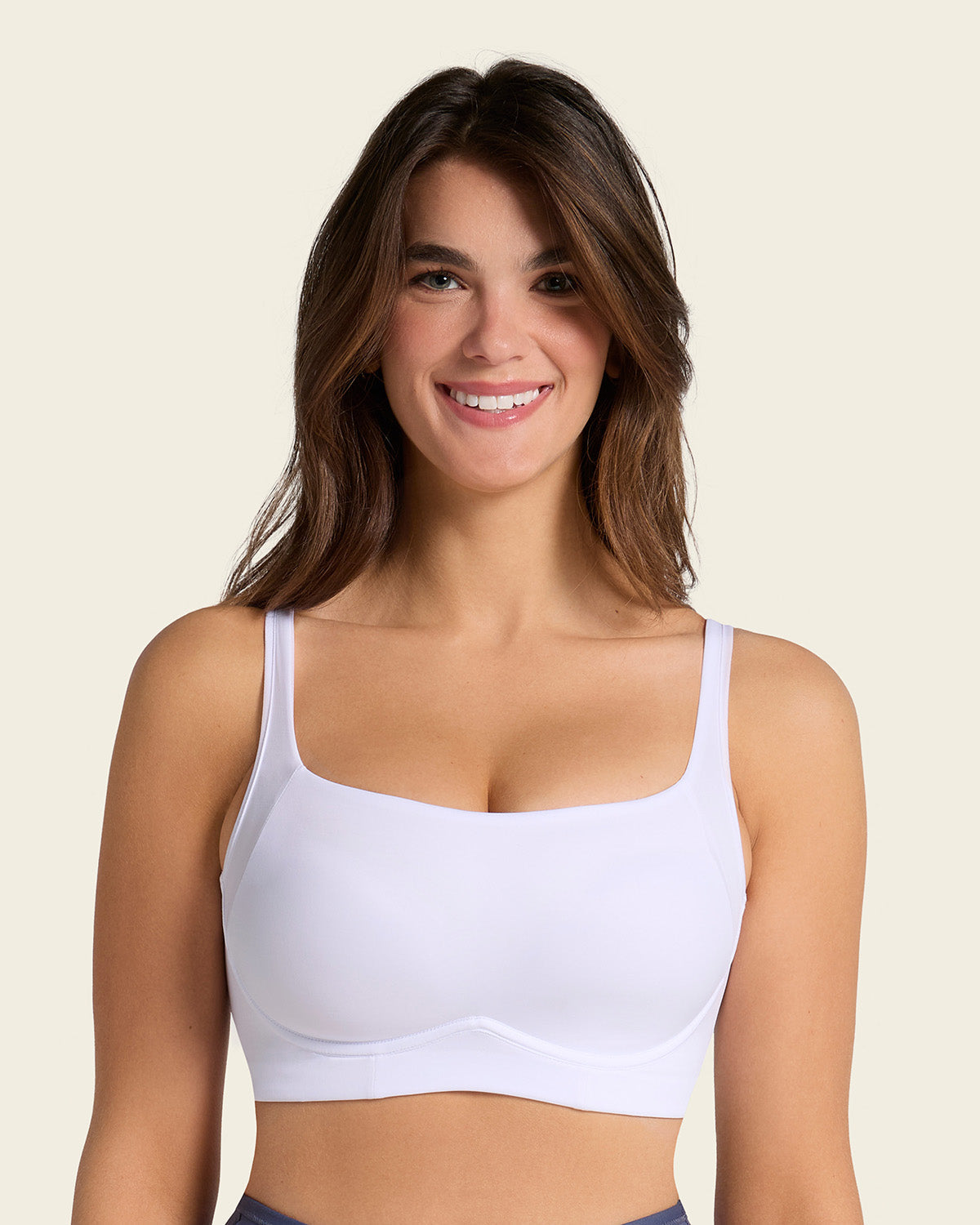 Everyday wireless support bra#color_000-white