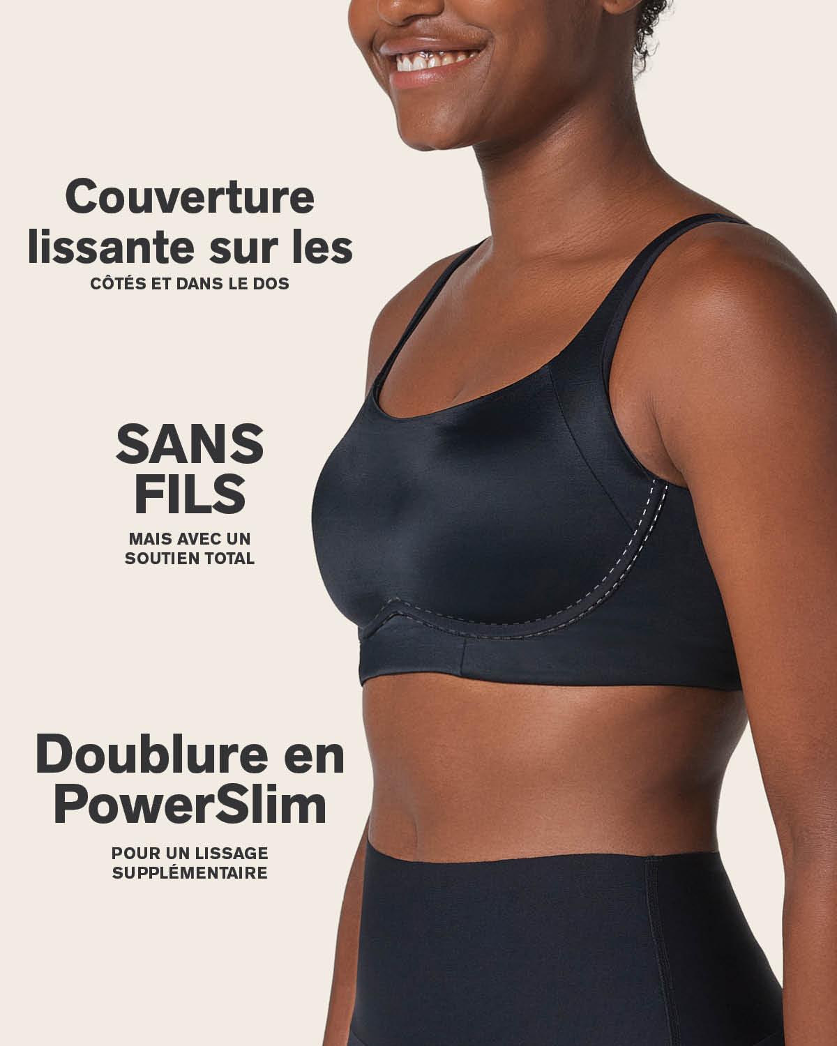 Everyday wireless support bra#color_700-black