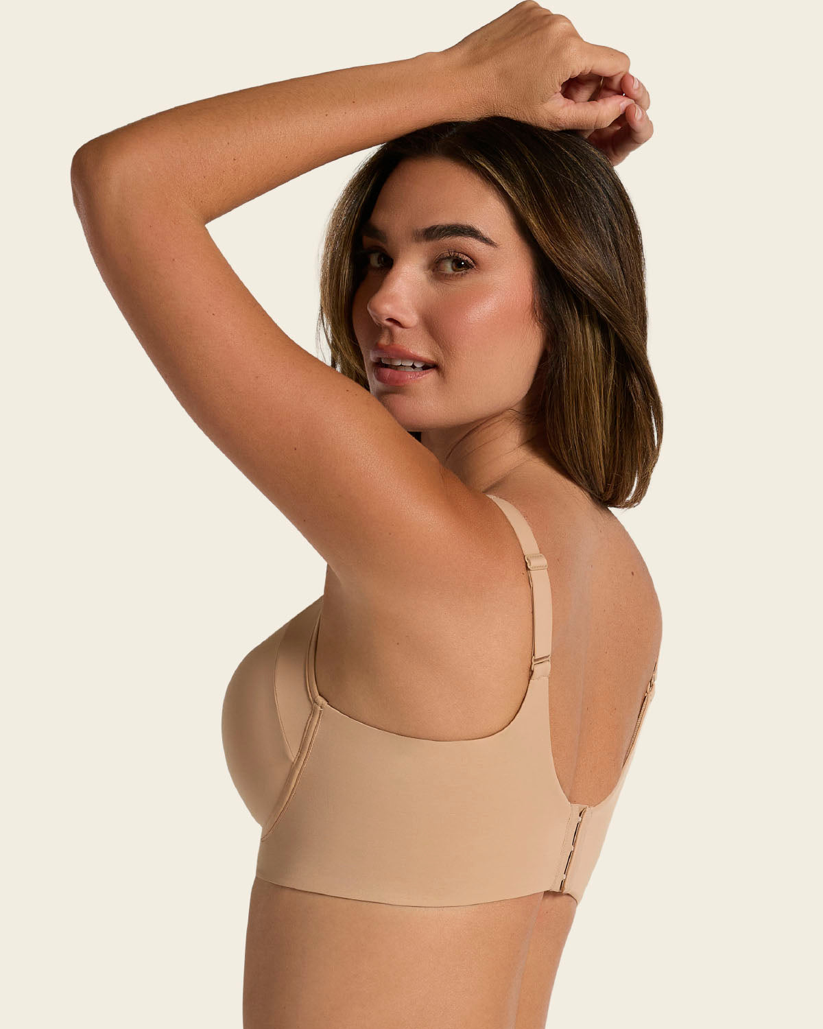 Wireless Support Bra#color_801-golden-beige