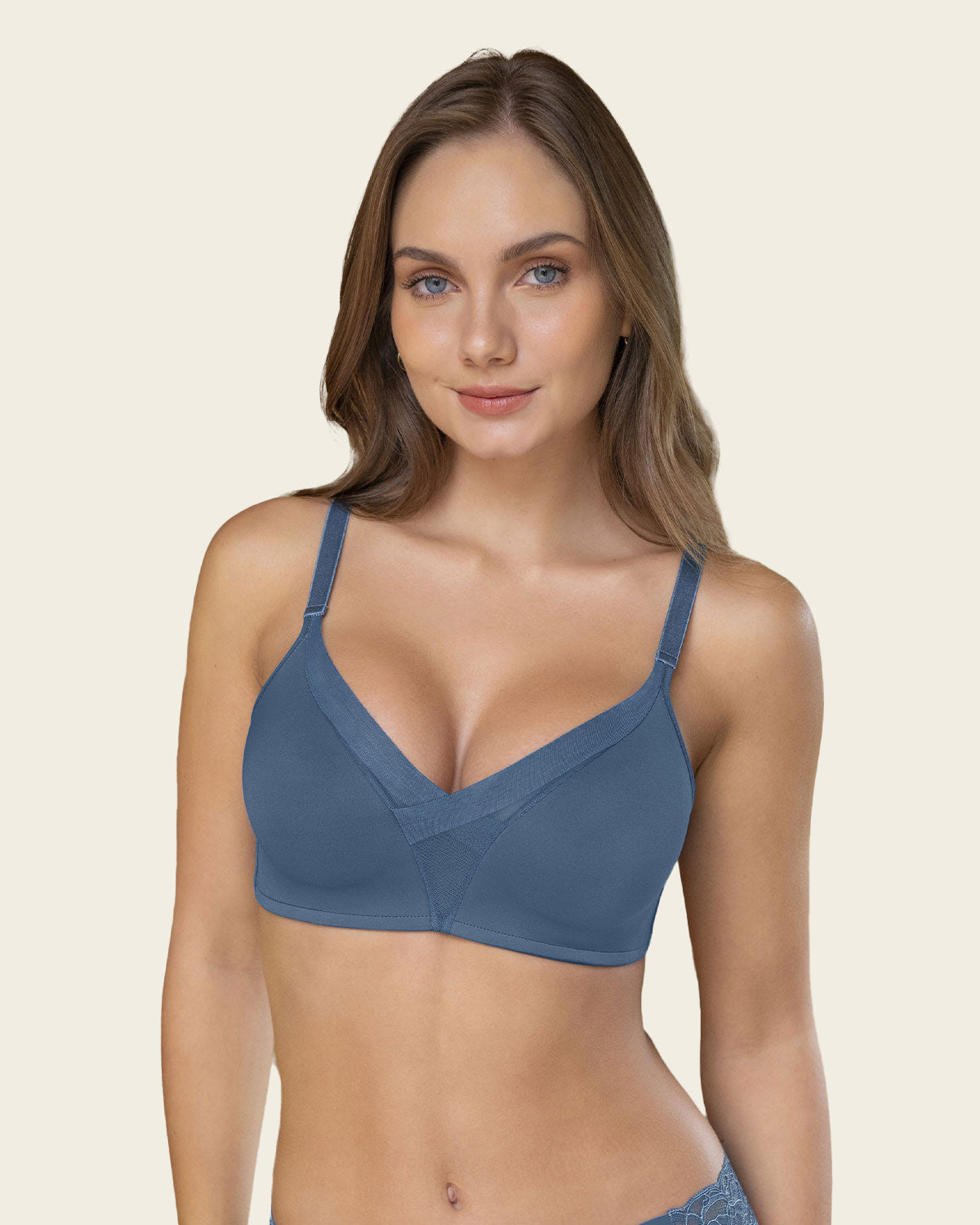 Wireless push up magical bra#color_544-smoky-blue
