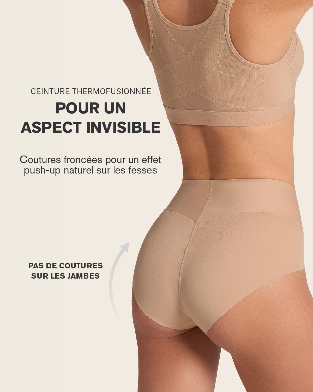 High-Tech High-Waisted Classic Sculpting Panty#color_801-golden-beige