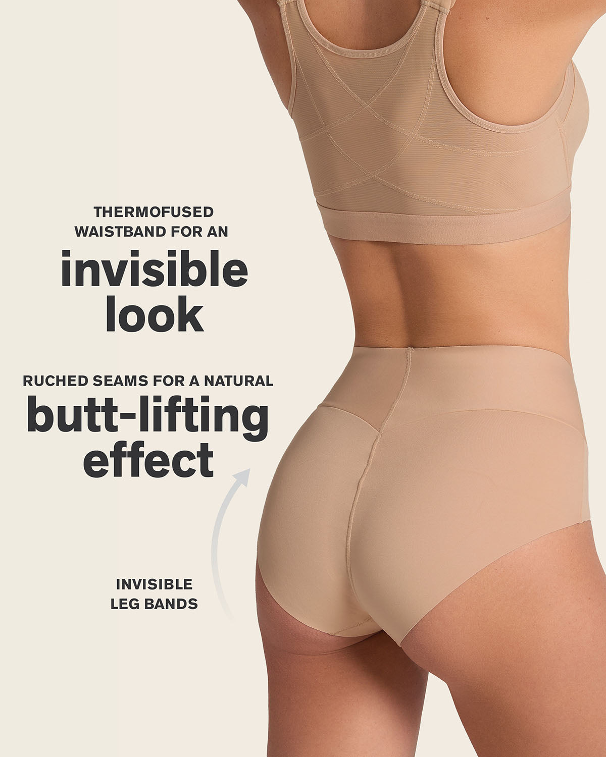 High-Tech High-Waisted Classic Sculpting Panty#color_s01-black-golden-beige