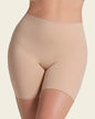 High-Waisted Mid-Thigh Shaper Short#color_801-golden-beige