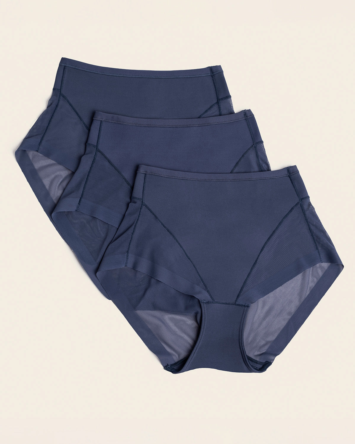 Truly undetectable comfy shaper panty#color_543-blue