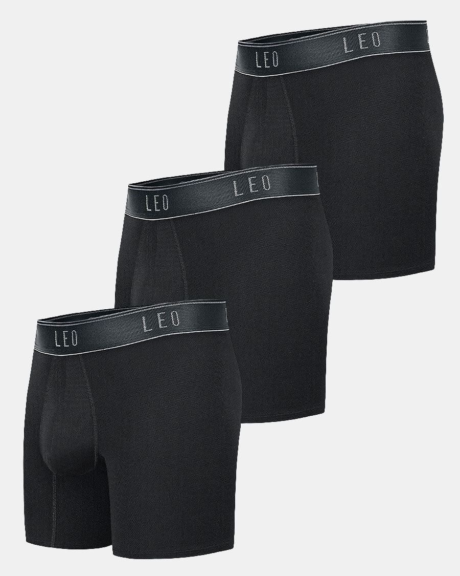 Ultra-Light Boxer Brief with Ergonomic Pouch#color_700-black