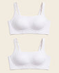 Everyday wireless support bra#color_000-white