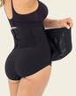 Stage 1 post-surgical velcro closure firm compression panty#color_700-black